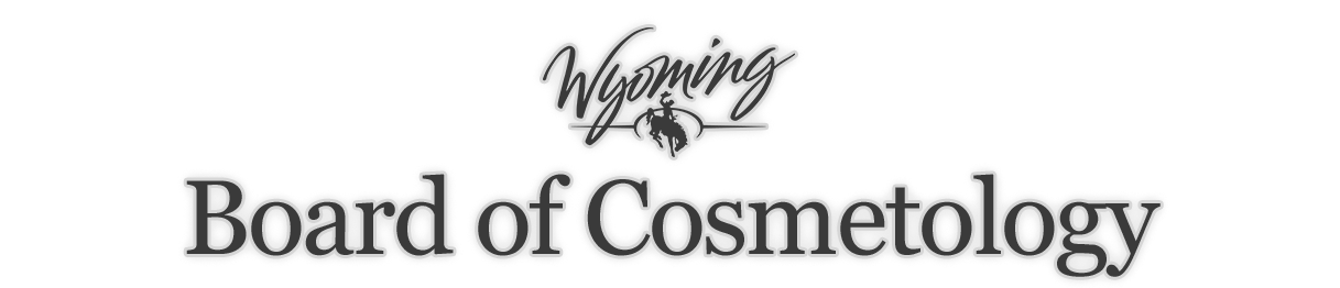 Wyoming Board of Cosmetology Logo